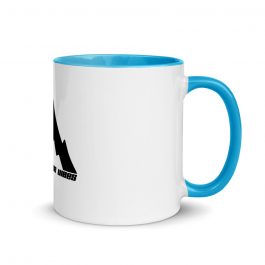 Mug with Color Inside Black Logo